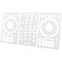 PIONEER DDJ FLX4 Skin transparent TOPDJSKIN