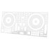 RANE ONE MK2 Skin transparent TOPDJSKIN