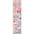 50BTL14 Beatles 1964 US Tour Ticket Stubs Multi Color D'Addario