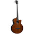 SAUVAGE-FBCE Basse électro-acoustique Fretless LAG