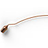 6388-DP-A-C10-LH Brown Mini XLR DPA