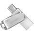 Clé USB Type-C Ultra Dual Drive Luxe - 1 To Argent Sandisk