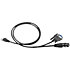 Adaptateur RJ45 vers XLR femelle 3b et Sub-D9 3m Axel Technology