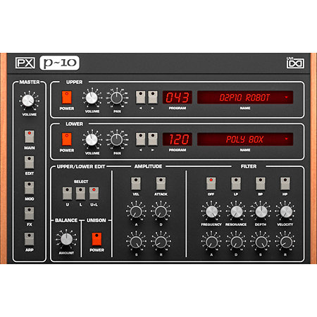 UVI PX P10 (Licence téléchargeable)