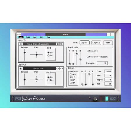 UVI PX Waveframe (Licence téléchargeable)