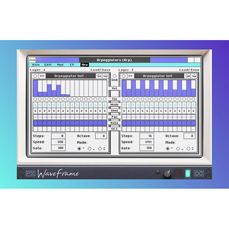 PX Waveframe (Licence téléchargeable) UVI