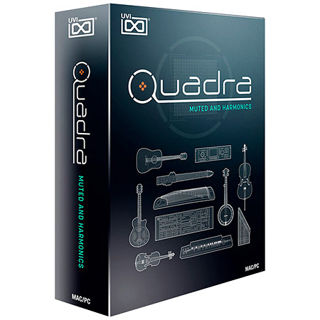 UVI Quadra Muted and Harmonics (Licence téléchargeable)