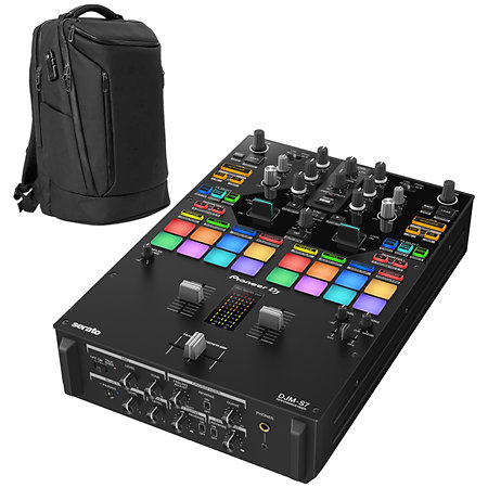 Pioneer DJ Pack DJM-S7 + sac Urban Backpack MK2
