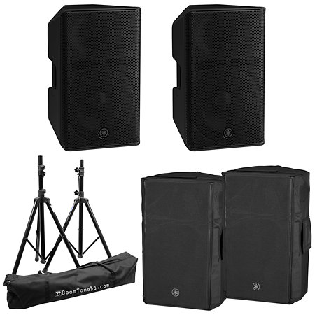 Yamaha Pack DXR12 MK3 (la paire) + Pieds + Housses
