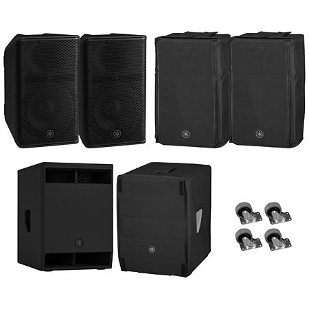 Yamaha Pack DXR10 MK3 (la paire) + Sub + Accessoires