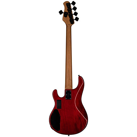StingRay RAY35HH Blood Orange Burst Sterling by Music Man