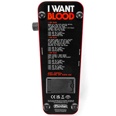 JC95IWB Jerry Cantrell I Want Blood Cry Baby Limited Edition MXR