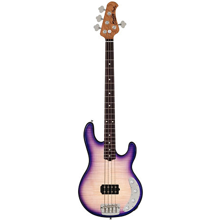 Ray34 Flamed Maple Purple Sunset Sterling by Music Man
