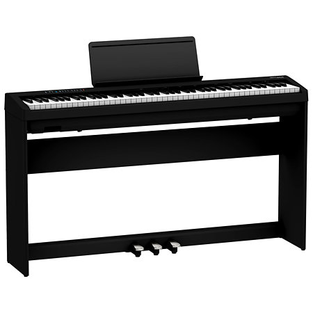Pack FP-40 Noir + Support + Pédale Roland