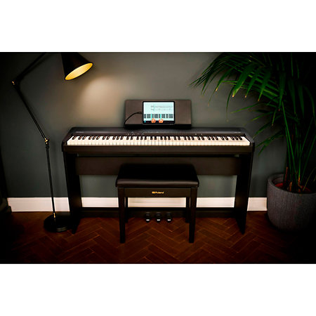 Pack FP-40 Noir + Stand + Banquette + Casque Roland