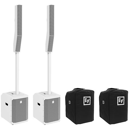 Electro-Voice Pack EVOLVE 50M G2 White (la paire) + Housses