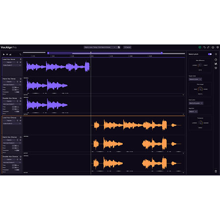 Bundle VocAlign 7 Pro + RePitch 2 Standard Synchro Arts