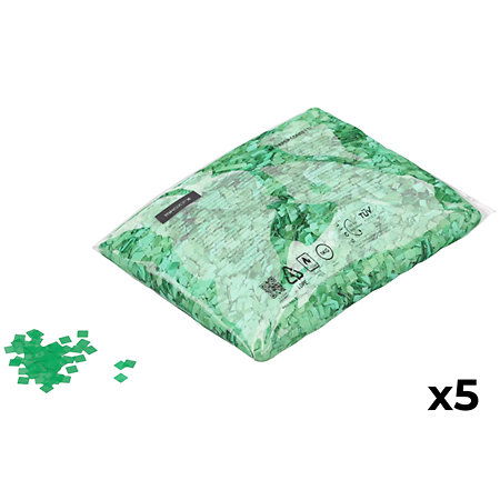 MAGIC FX Powderfetti Vert foncé 6 x 6 mm (5 sachets de 1kg)
