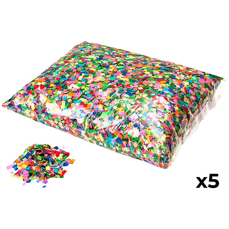 MAGIC FX Powderfetti Multicolore 6 x 6 mm (5 sachets de 1kg)