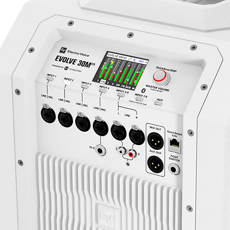 Pack EVOLVE 30M G2 White + Cover + Barre de couplage Electro-Voice