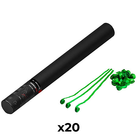 MAGIC FX Handheld Cannon Streamers Vert clair 50 cm (Pack de 20)