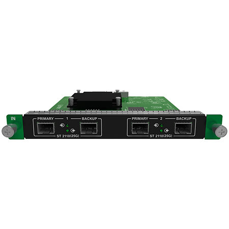 Card IN 2x ST 2110 (25G) - MX Series Novastar