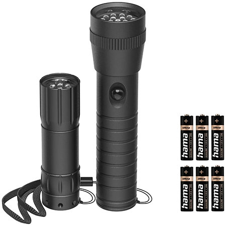 Lampe de Poche LED FL-DUO Hama