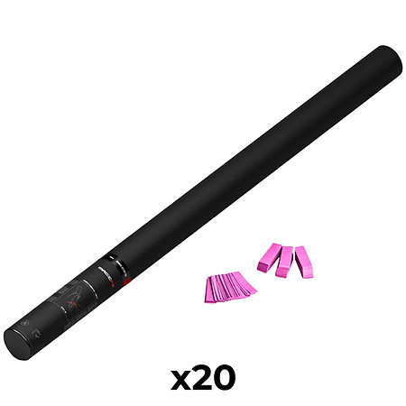MAGIC FX Handheld Cannon Confetti Rose 80 cm (Pack de 20)