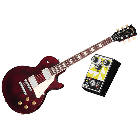 Les Paul Studio Wine Red + Maestro Fuzz Tone FZ-M Gibson
