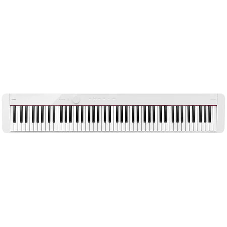 Pack PX-S1100 WE Privia White + casque + stand Casio