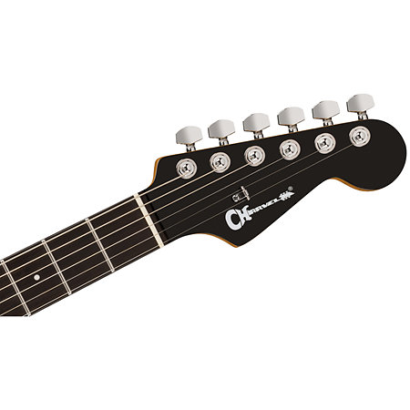 Pro-Mod Plus Dinky DK24 HSS EB QM Zombie Fade Charvel