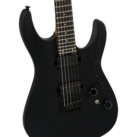 Pro-Mod Plus Dinky DK24 HH HT EB Black Ash Charvel