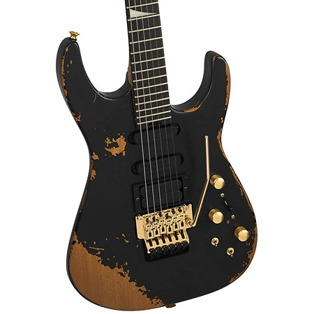 Pro Series Signature Phil Collen PC1-E Worn Black Jackson