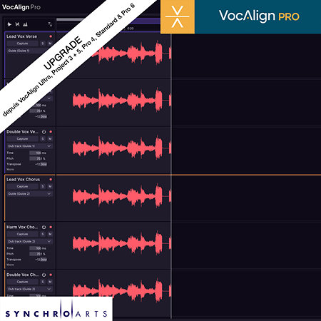 VocAlign 7 Pro Upgrade Synchro Arts
