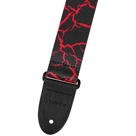 Jackson 2" Poly Strap Red Crackle