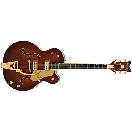 Gretsch Guitars G6136TGQM-59 Limited Edition Quilt Classic Falcon with Bigsby Forge Glow