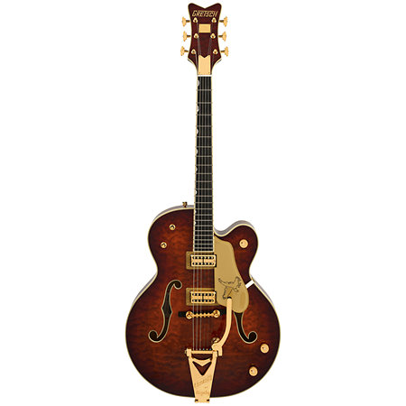 G6136TGQM-59 Limited Edition Quilt Classic Falcon with Bigsby Forge Glow Gretsch Guitars