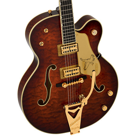 G6136TGQM-59 Limited Edition Quilt Classic Falcon with Bigsby Forge Glow Gretsch Guitars