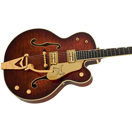 G6136TGQM-59 Limited Edition Quilt Classic Falcon with Bigsby Forge Glow Gretsch Guitars