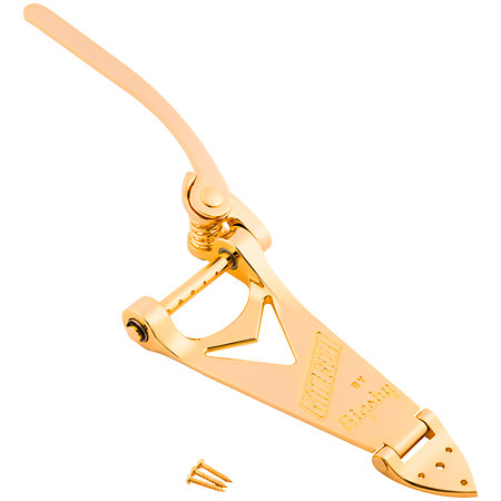 Gretsch Guitars Branded Tailpiece Bigsby B6 String-Thru Gold