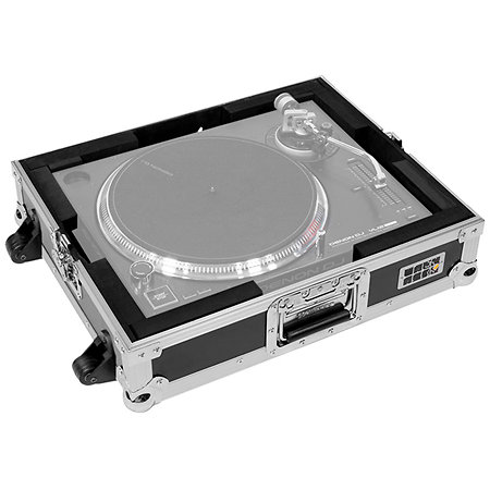 Pack SL 1200 MK7 EG Silver + Flight trolley Technics