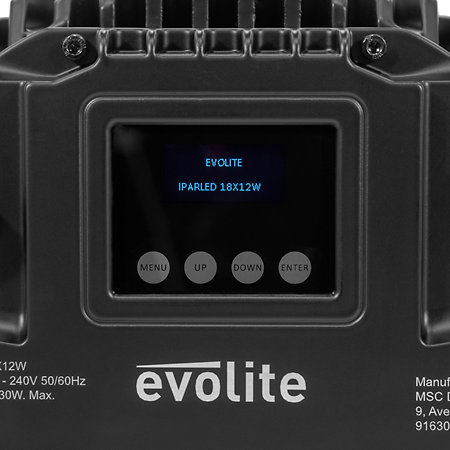 Pack IPARLED 18X12W (x6) + Flight Case Evolite