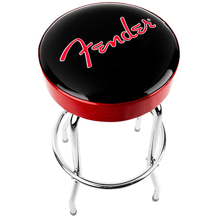 EVH Logo Barstool with Striped Trim 25"