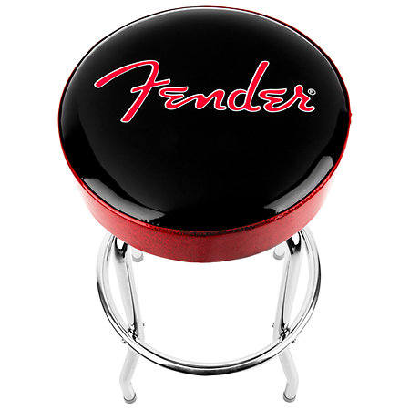 EVH Logo Barstool with Striped Trim 25"