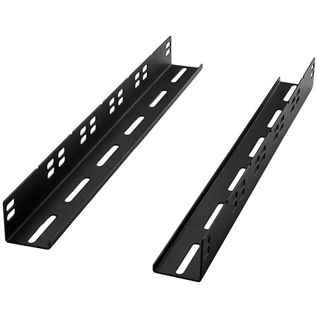 Adam Hall 876 TL Paire de Rails de Support en L 19"