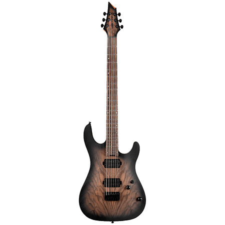 KX500 Baritone Natural Black Burst Cort