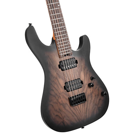 KX500 Baritone Natural Black Burst Cort