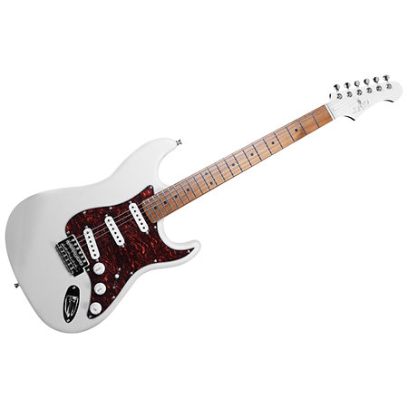 JS 300 Olympic Pearl Matching Head Limited Jet Guitars