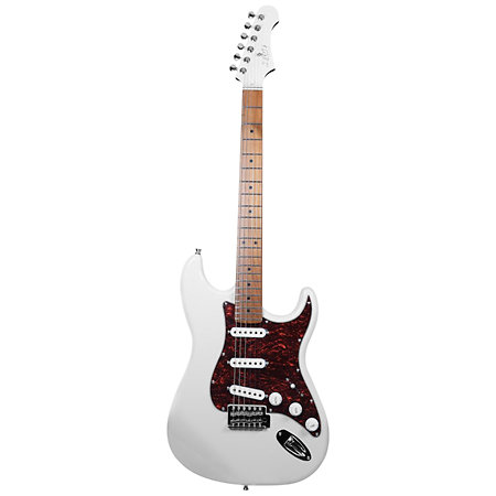 JS 300 Olympic Pearl Matching Head Limited Jet Guitars