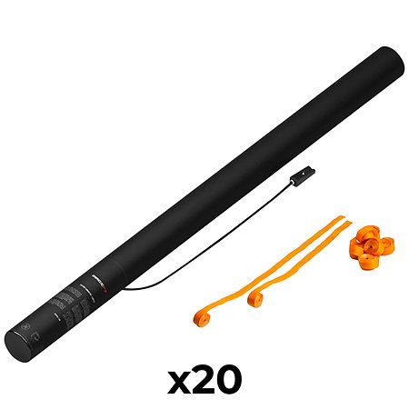 MAGIC FX Electric Cannon Stream Orange 80 cm (Pack de 20)